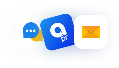 PR메시지 앱 설치